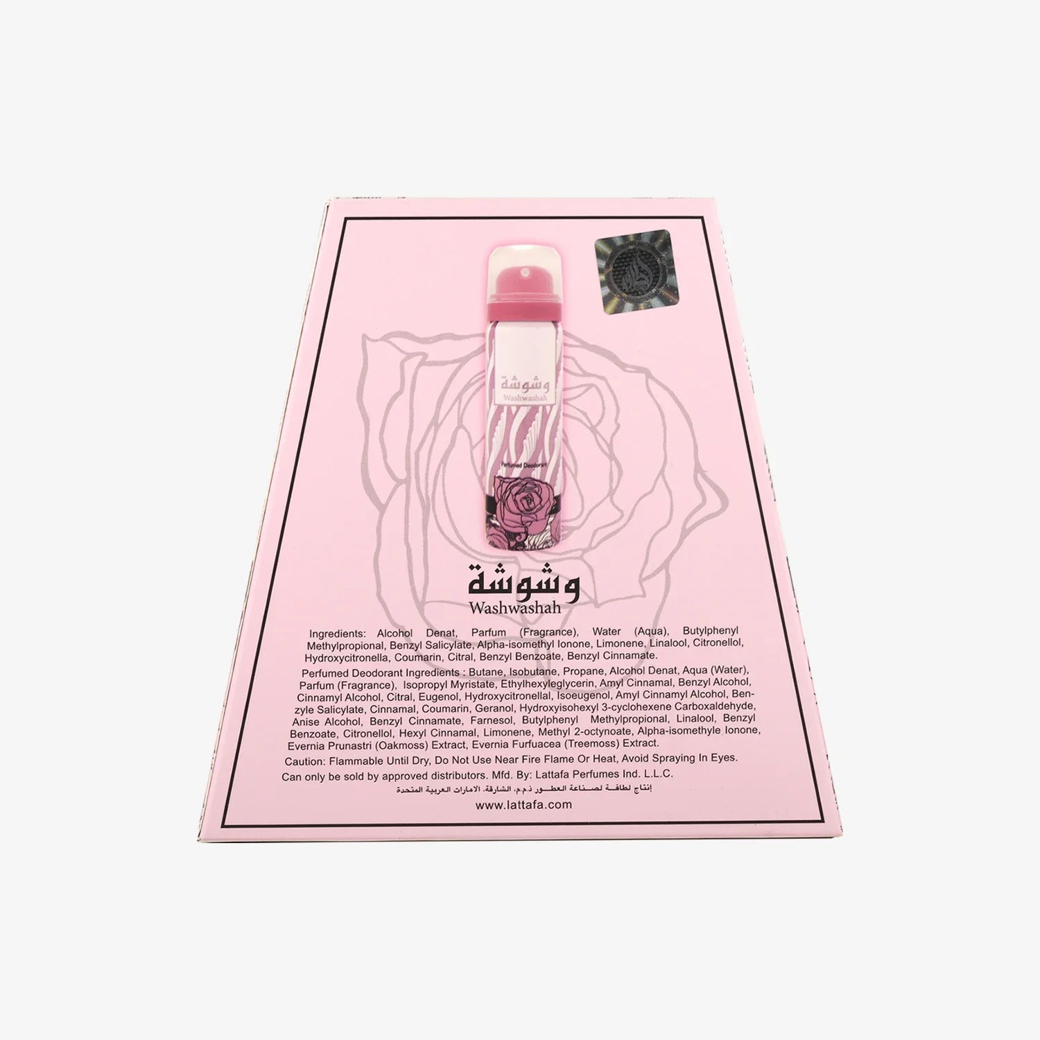 WASHWASHAH WOMEN EDP - 100ML (3.4Oz) BY LATTAFA