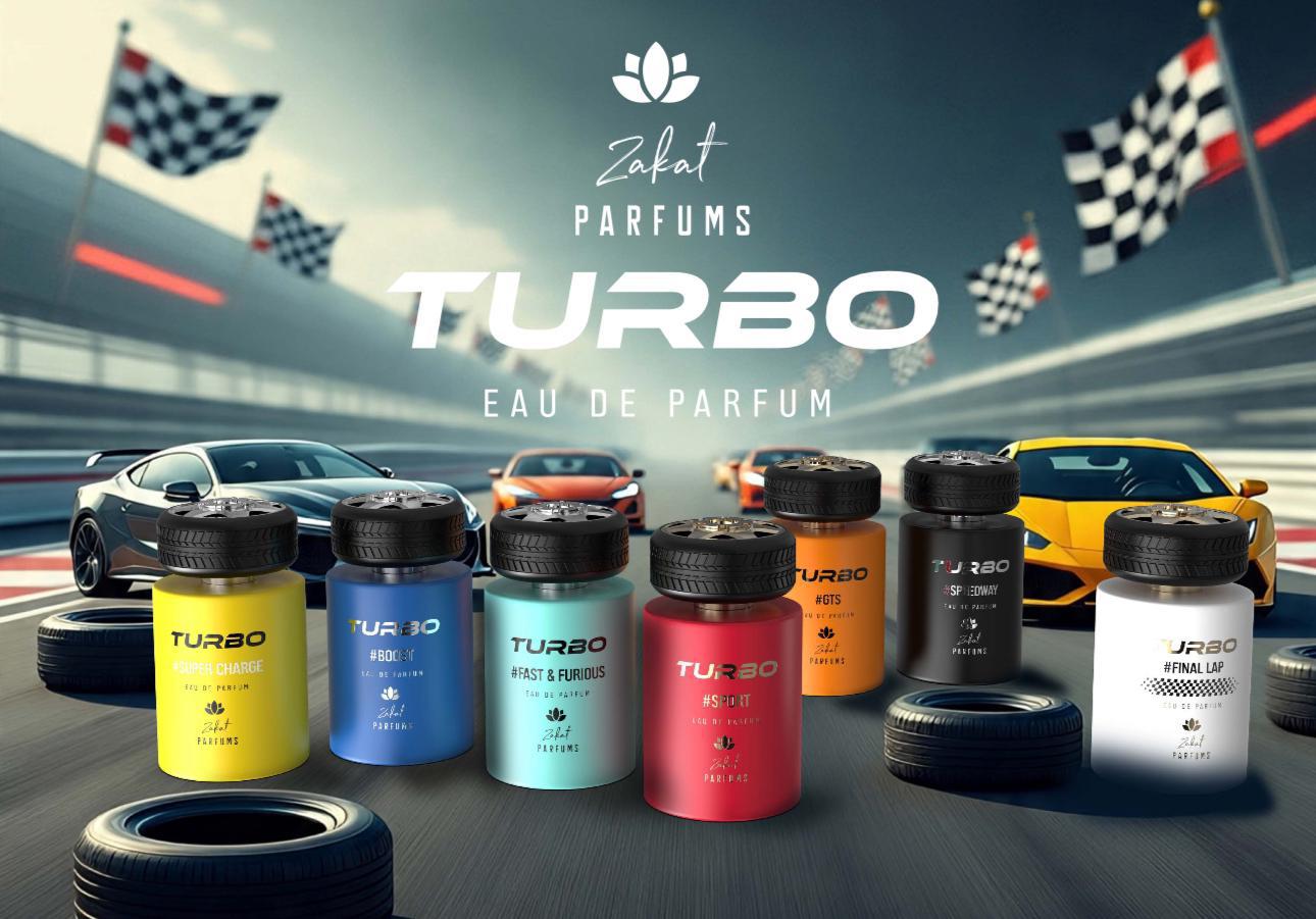 TURBO FINAL LAP MEN EDP - 100ML (3.40z) by ZAKAT