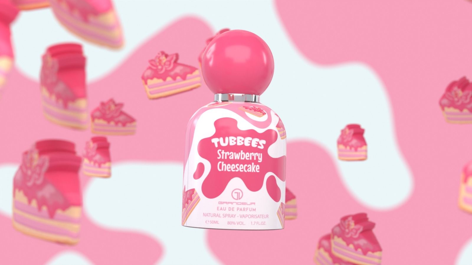 TUBBEES STRAWBERRY CHEESECAKE 50ML KIDS BY LE GRANDEUR