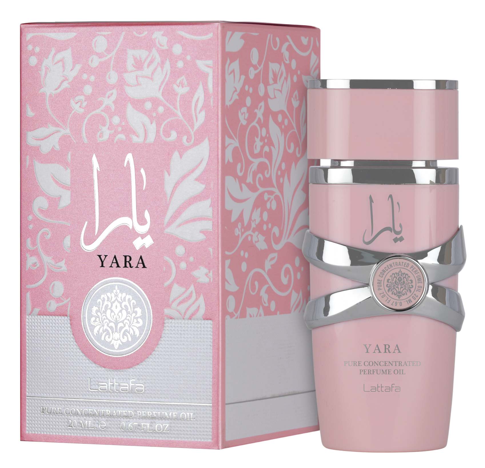 YARA PINK CONCENTRATED OIL Women EDP - 20MI By Lattafa